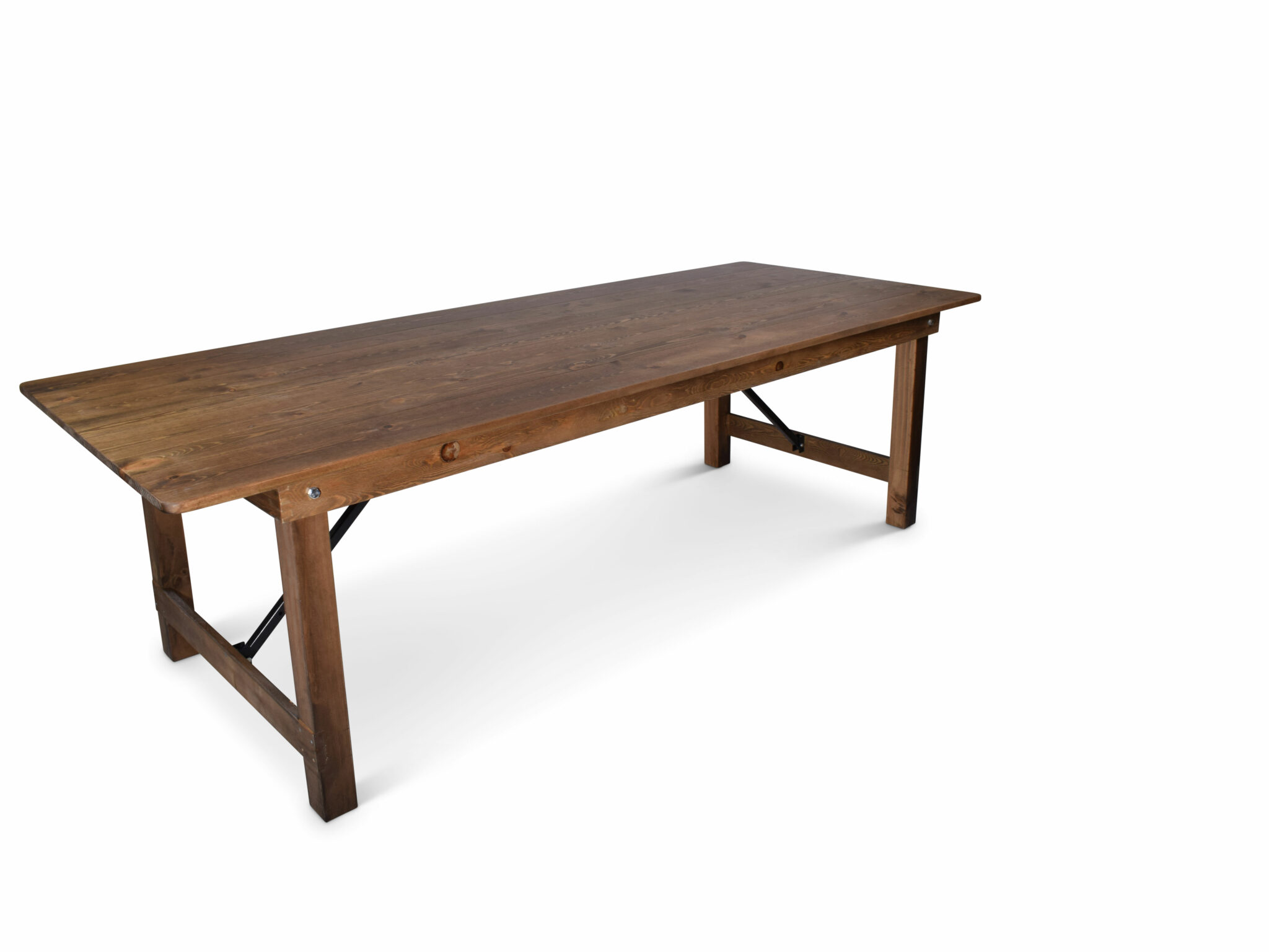 Inklapbare Country Table, hout, 255x102xH76cm Diner tafels, Tafels